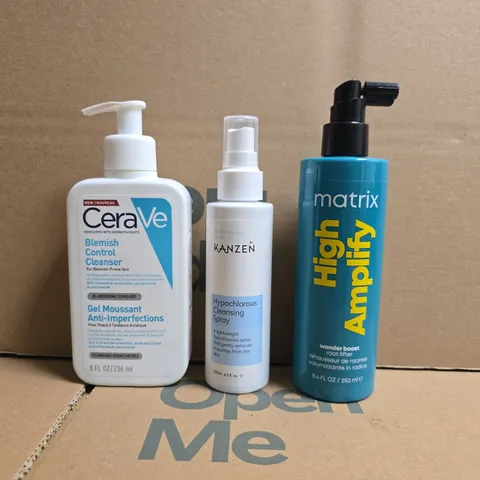 APPROXIMATELY 12 ASSORTED COSMETIC ITEMS TO INCLUDE MATRIX, KANZEN, CERAVE, ETC - COLLECTION ONLY