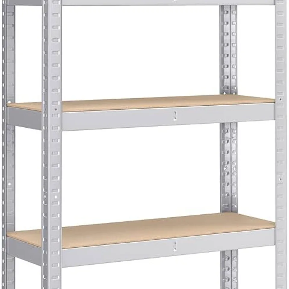 BOXED SONGMICS 5-TIER SHELVING UNIT - SILVER 