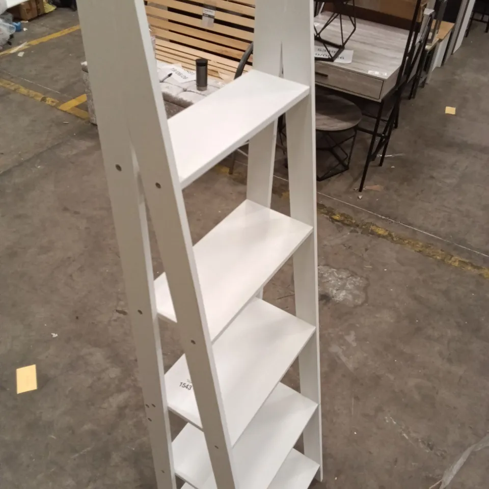 DESIGNER WHITE WOODEN SHOE RACK/SHELVES