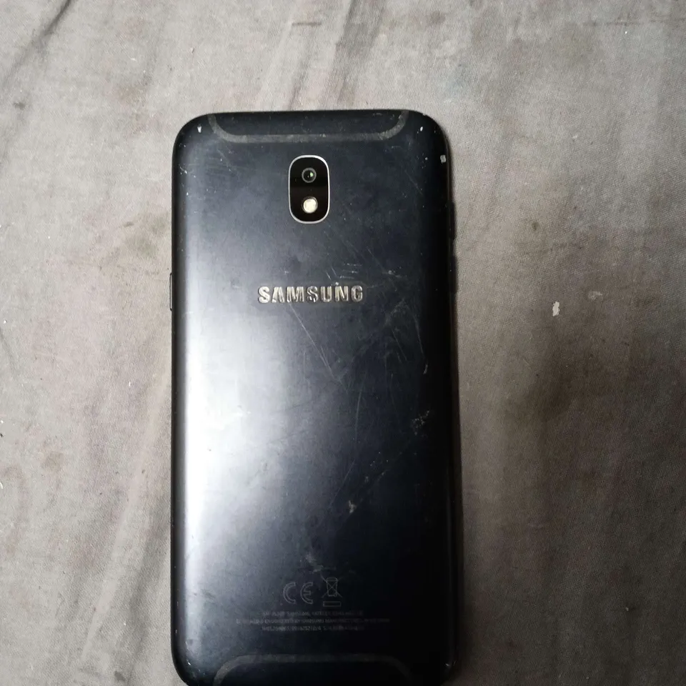 SAMSUNG GALAXY SMARTPHONE – BLACK, CRACKED SCREEN 