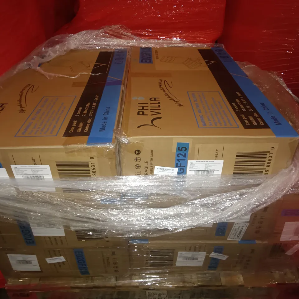 PALLET CONTAINING 7 BOXED PHI VILLA 2-PACKS OF CHAIRS