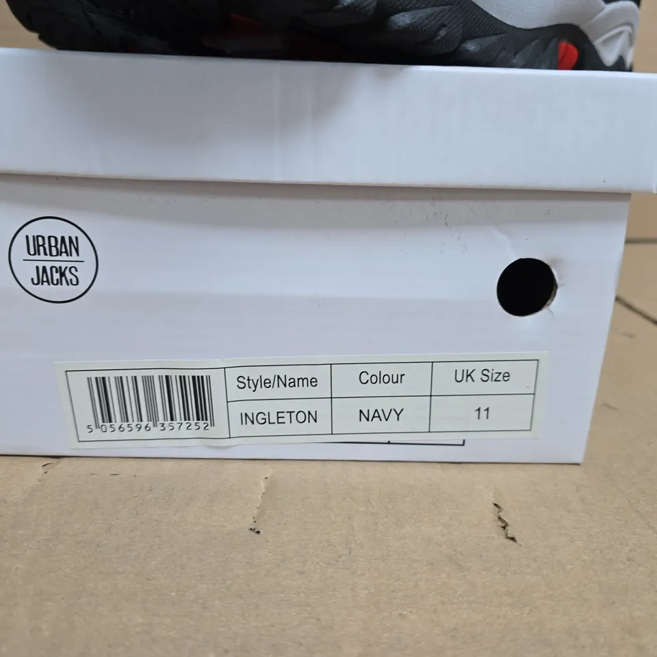 URBAN JACKS INGLETON NAVY TRAINERS – UK 11