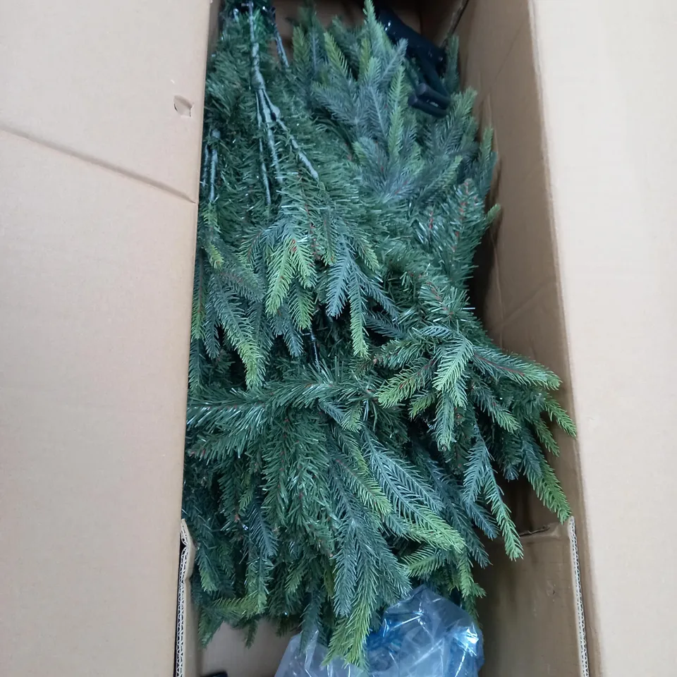 BOXED 6FT SHERWOOD REAL LOOK FULL CHRISTMAS TREE - COLLECTION ONLY RRP £209.99