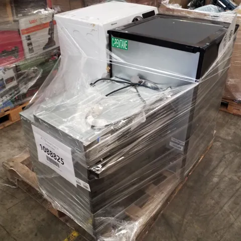 HOOVER FREESTANDING UNDERCOUNTER FRIDGE BLACK, HISENSE LITRE BUILT IN ELECTRIC SINGLE OVEN, HISENSE FREESTANDING 6KG WASHING MACHINE WHITE - UNPROCESSED RAW RETURNS