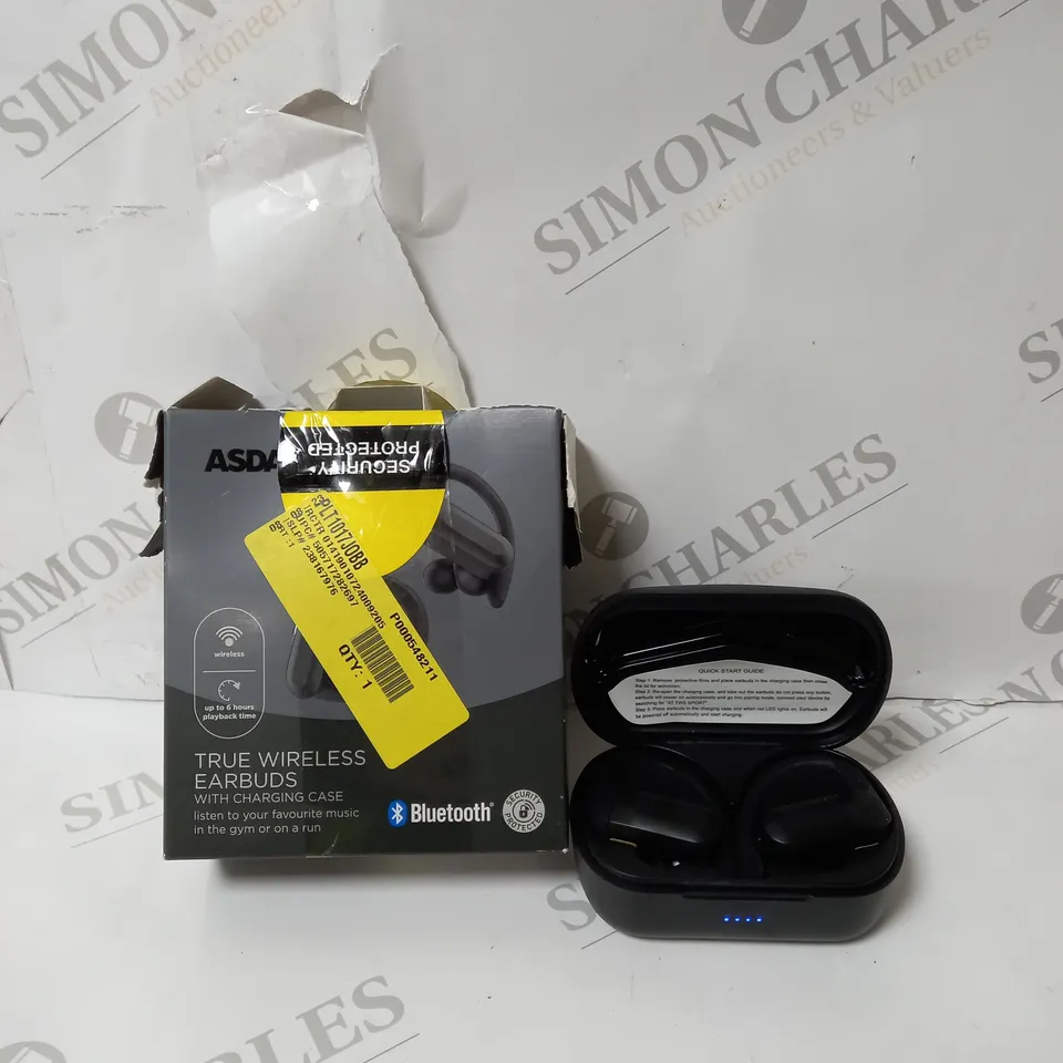 BOXED BLUETOOTH TRUE WIRELESS AIRBUDS WITH CHARGING CASE