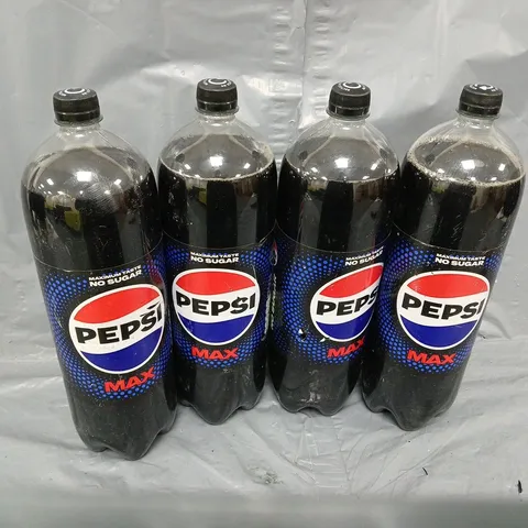 4 PEPSI MAX 2L BOTTLES - COLLECTION ONLY