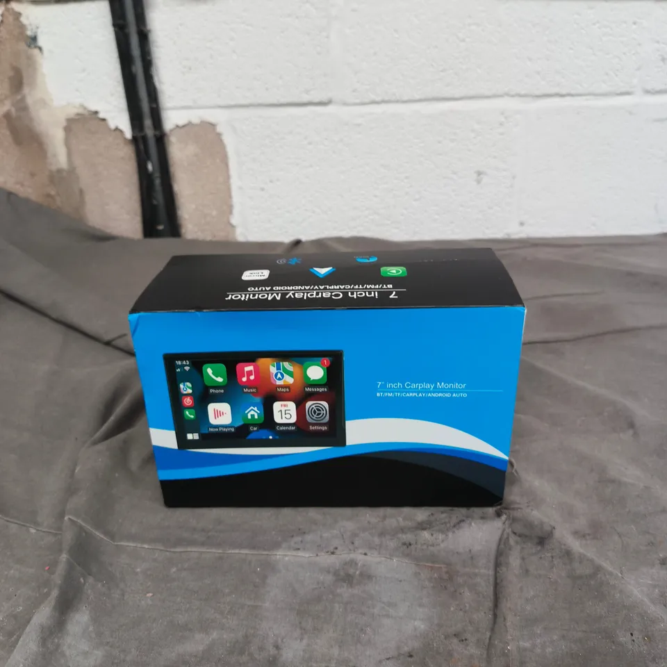 7-inch CarPlay Monitor – Car Display (Boxed)