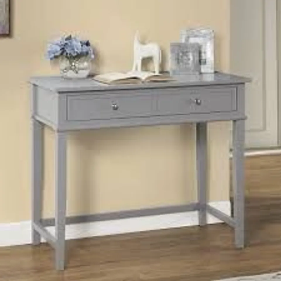 BOXED FRANKLIN WRITING DESK GREY