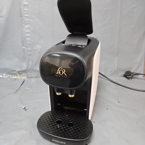 BOXED LOR BARISTA SUBLIME COMPACT COFFEE MACHINE IN SATIN BLACK