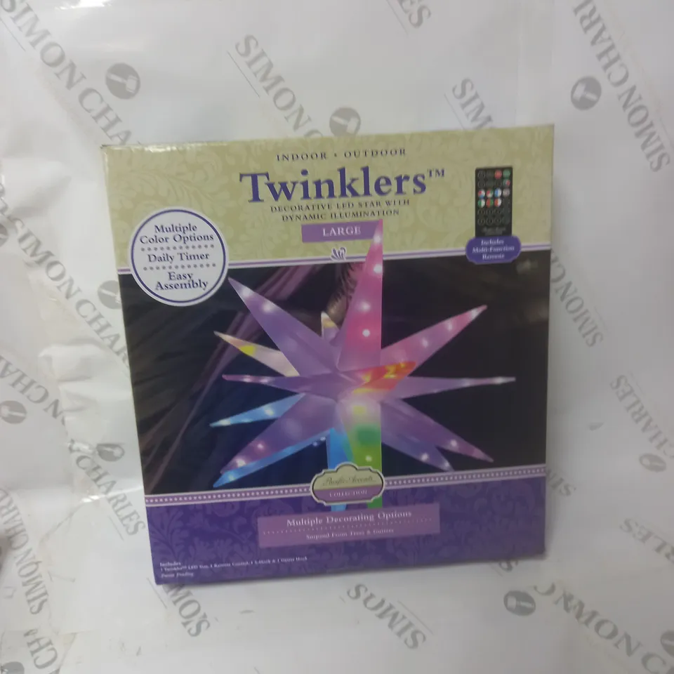 BOXED PACIFIC ACCENTS STAR BURST LIGHT