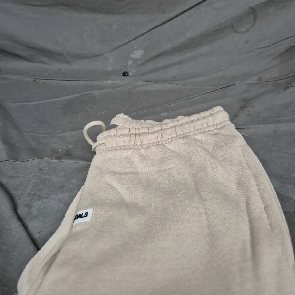 FEAR OF GOD ESSENTIALS SWEATPANTS AND JOGGERS – BEIGE SIZE L