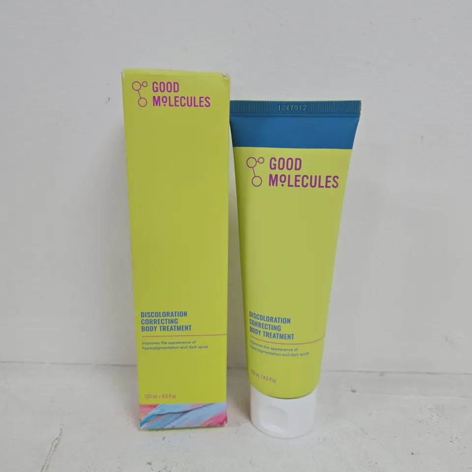 BOXED GOOD MOLECULES DISCOLORATION CORRECTING BODY TREATMENT (120ML)