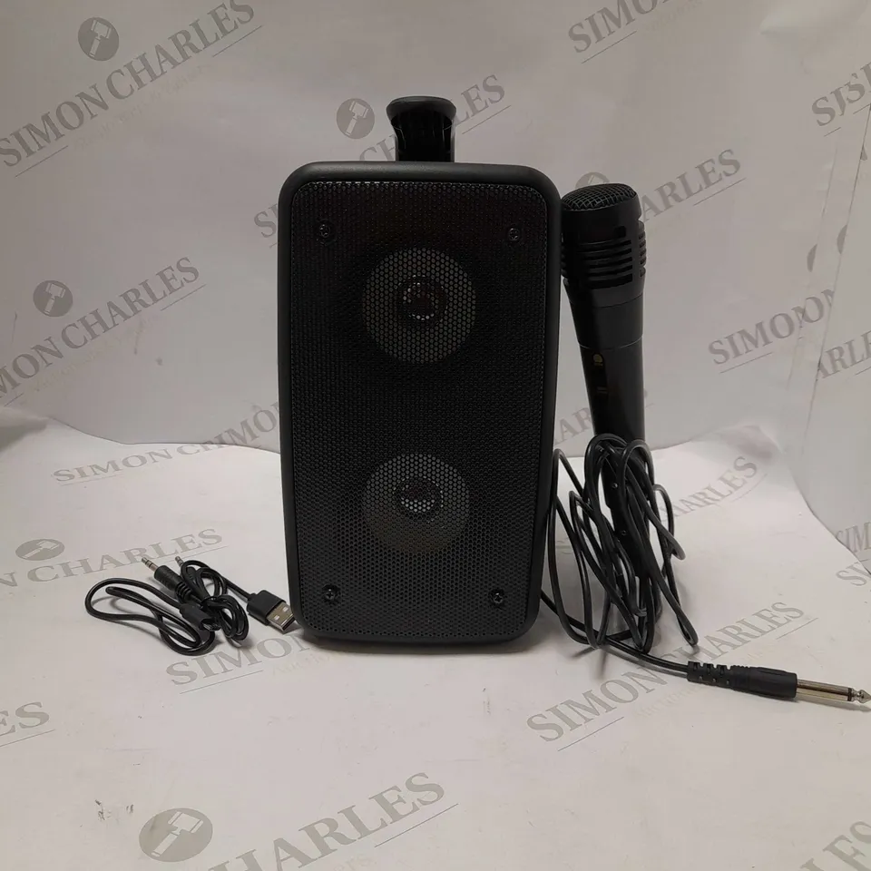 JUICEDISCO XL KARAOKE SET WITH MICROPHONE