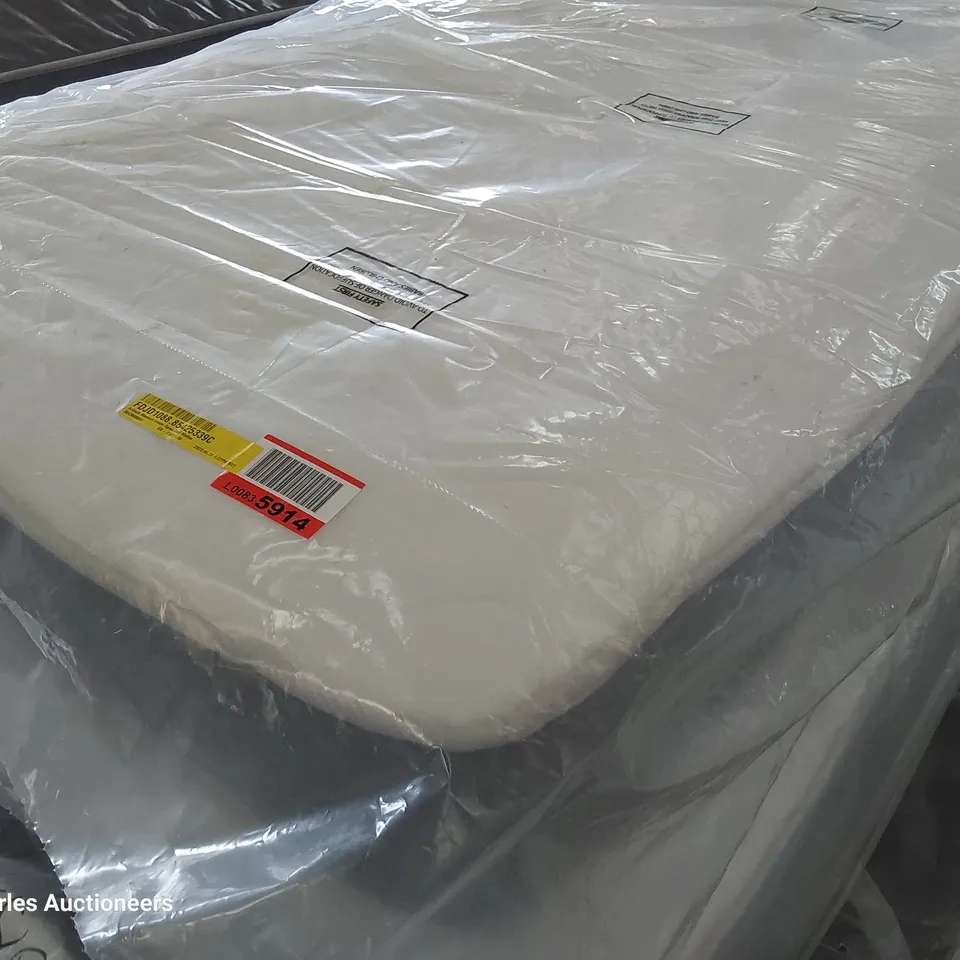 QUALITY BAGGED 3" SINGLE ARDOCH MEMORY FOAM OPEN COIL MATTRESS 