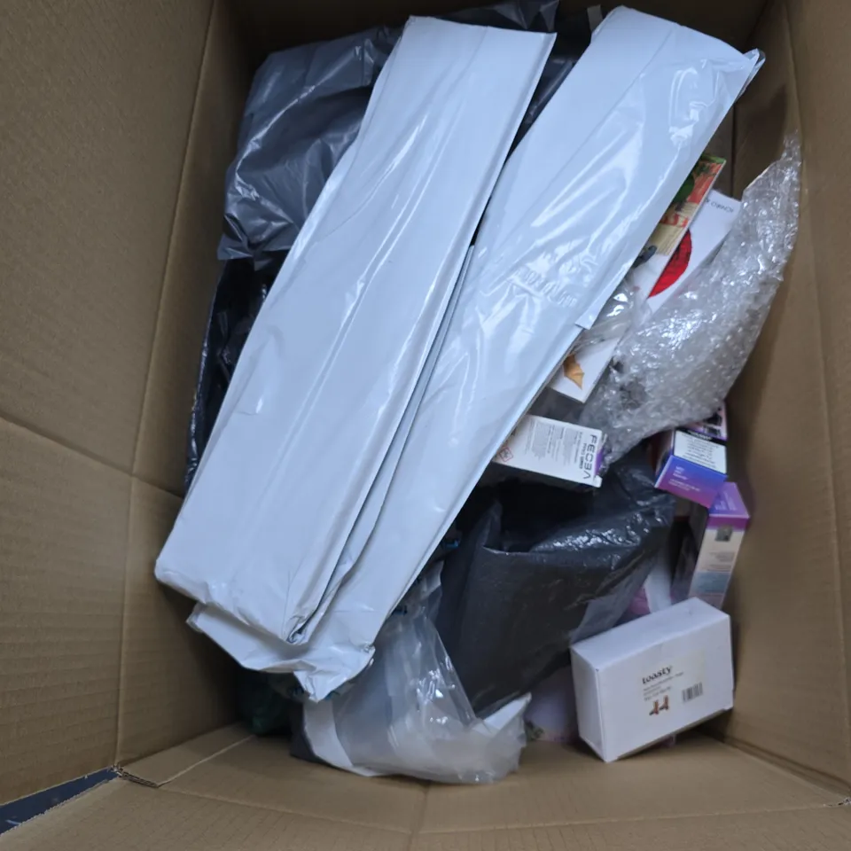 BOX OF APPROXIMATELY 20 ASSORTED ITEMS INCLUDING TOASTY ROUND MANUAL VALVE , PRO PLUS VAPE AND VARIOUS BOOKS
