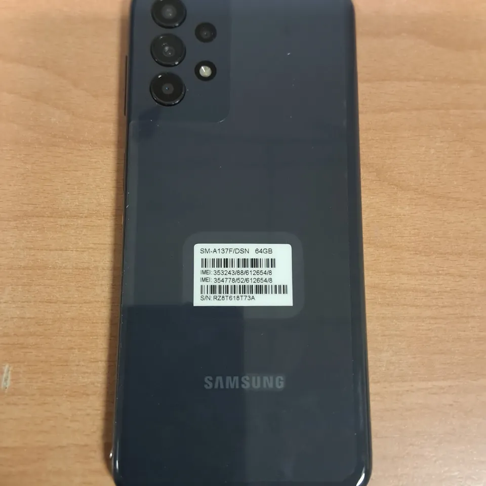 BOXED SAMSUNG GALAXY A13 64GB IN BLACK - SM-A137F