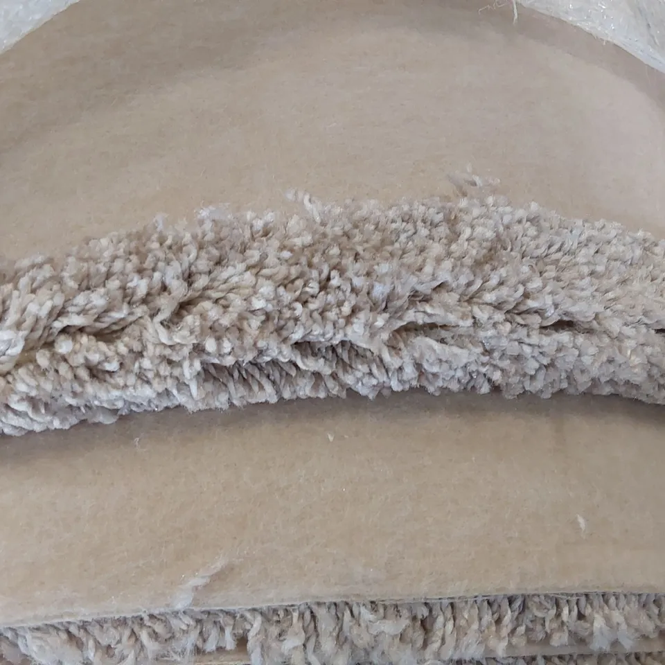 ROLL OF QUALITY DENVER 663/675 CARPET IN PEANUT - APPROXIMATELY 24.25M L X 4M W 