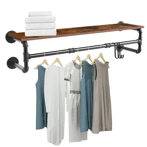 BOXED OLAVO WALL MOUNTED CLOTHES RACK (1 BOX)