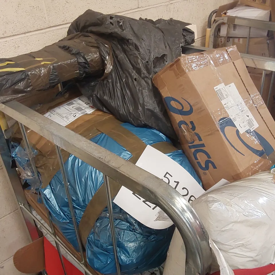 CAGE OF ASSORTED CONSUMER PRODUCTS INCLUDING: CLOUD PILLOW, CAR PARTS ECT // CAGE NOT INCLUDED 
