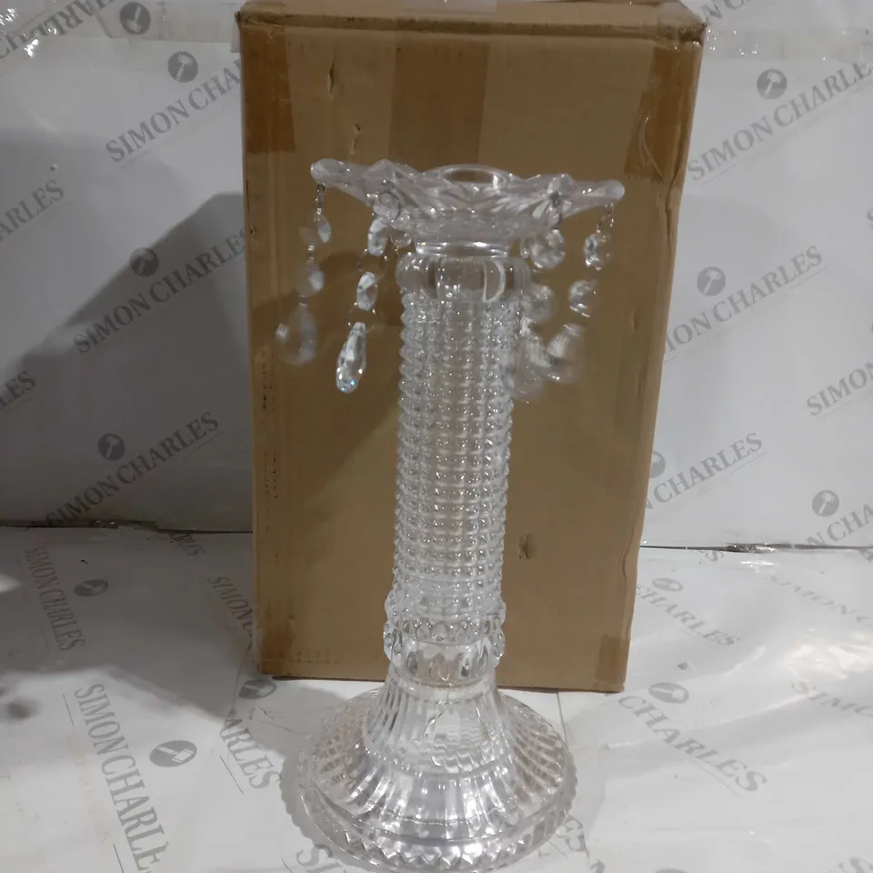 BOXED JULIAN MACDONALD PRE LIT GLASS LIGHT