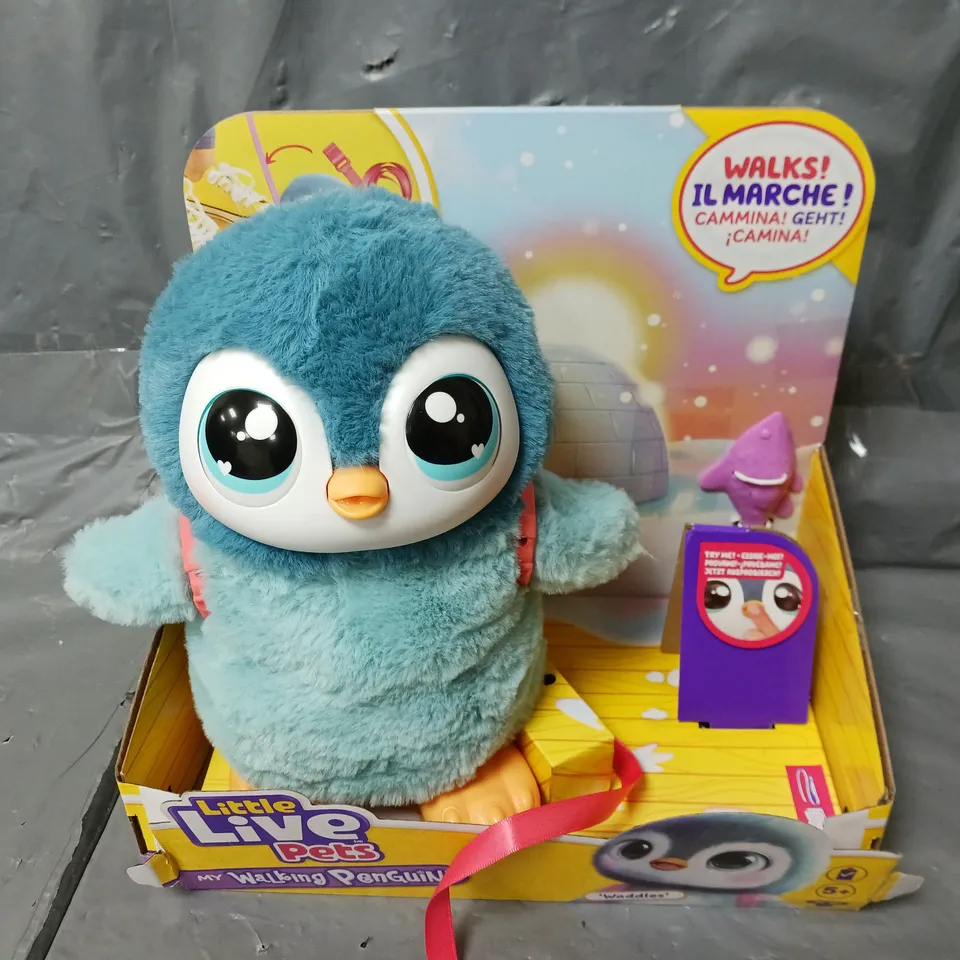 LITTLE LIVE PETS MY WALKING PENGUIN - WADDLES RRP £24.99