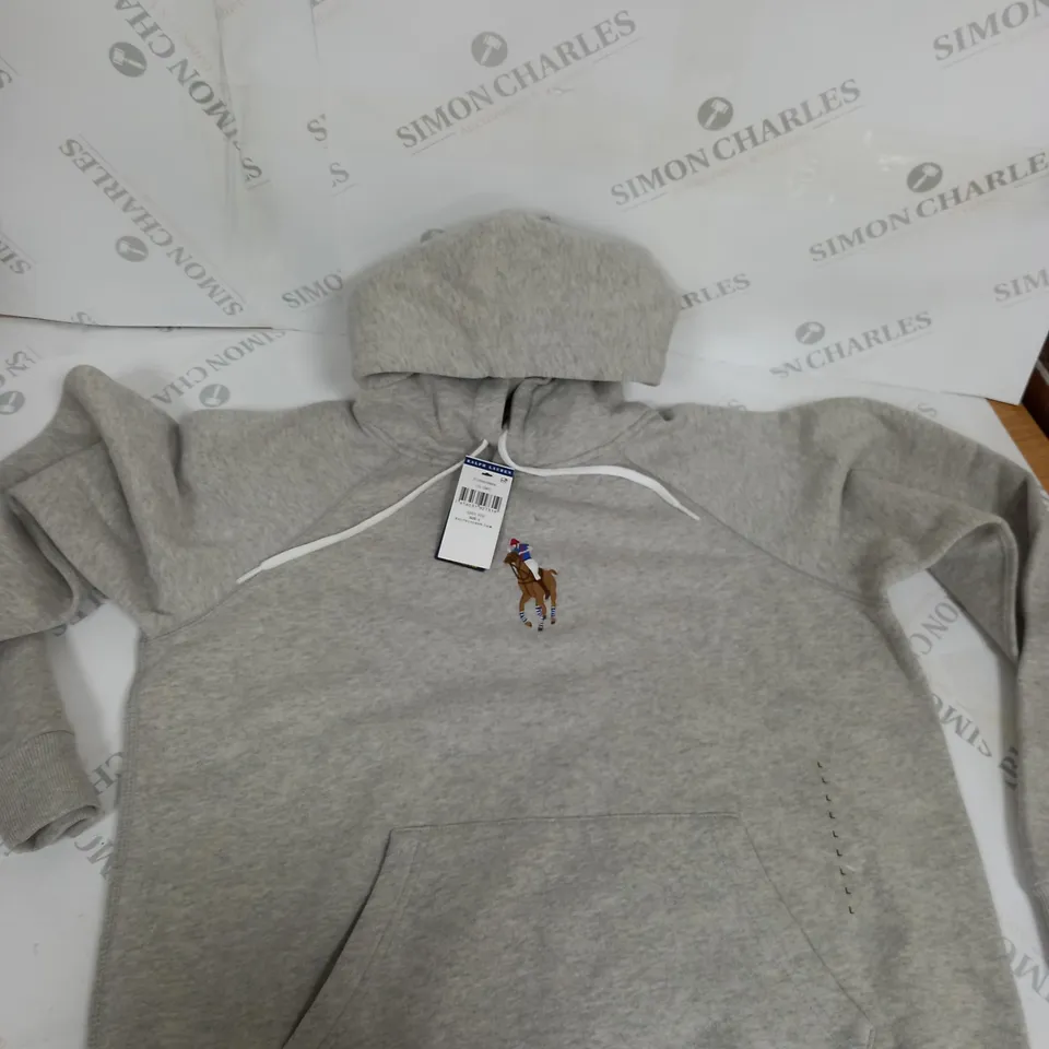 RALPH LAUREN GREY JUMPER - LARGE 