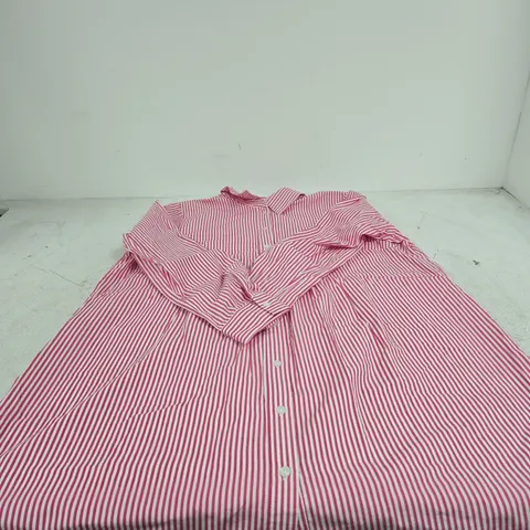 BON PRIX PINK/WHITE DRESS UK 22