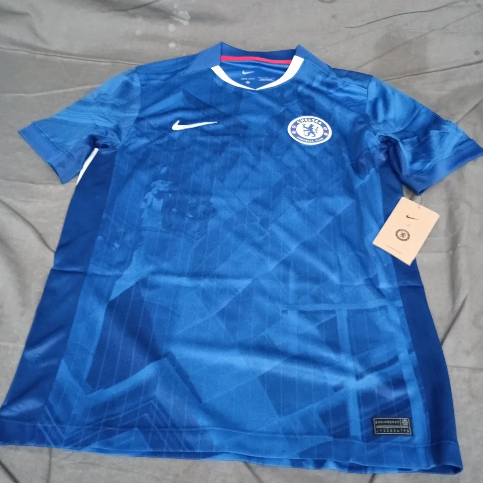 CHELSEA FC NIKE DRI-FIT FOOTBALL SHIRT – MENS, BLUE, SIZE M