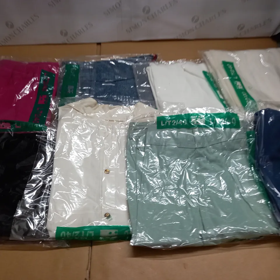 LARGE QUANTITY OF ASSORTED AS NEW CLOTHING ITEMS - VARIOUS SIZES