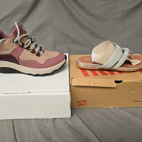 APPROXIMATELY 6 ASSORTED PAIRS OF SHOES IN VARIOUS STYLES & SIZES 