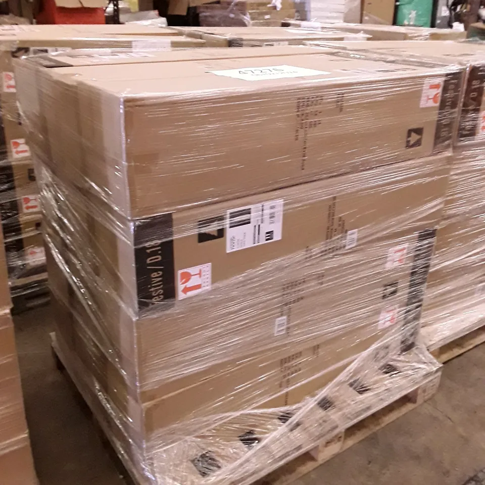 PALLET OF APPROXIMATELY 12 BOXED BRAND NEW 114CM GOLD TIPS TREES