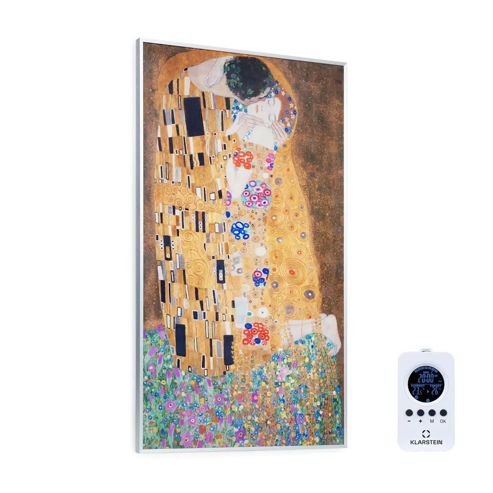 KLARSTEIN WONDERWALL ART 600W 100.5X59.5CM INFRARED PICTURE HEATER​ KISS