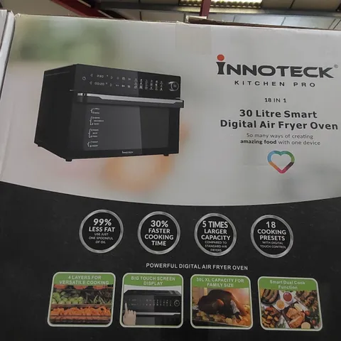 INNOTECK KITCHEN PRO 18 IN 1 30 L SMART DIGITAL AIR FRYER OVEN