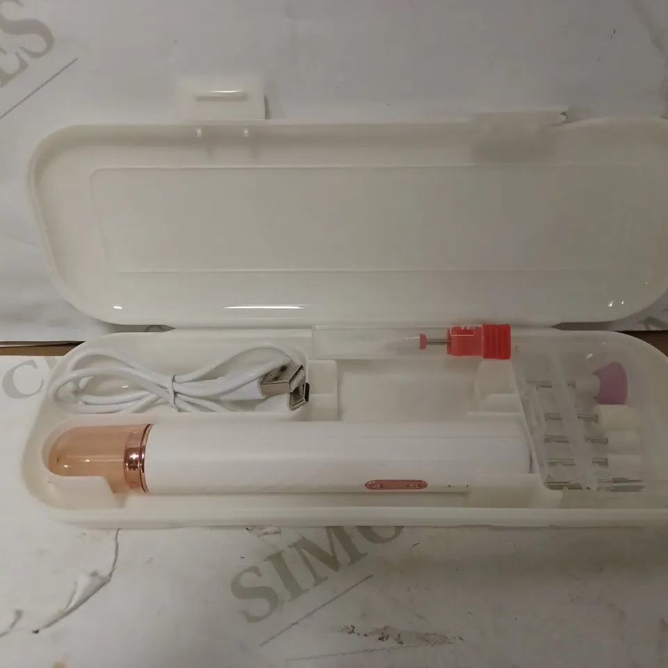 NAIL DRILL ELECTRIC NAIL FILES PROFESSIONAL RECHARGEABLE ELECTRIC NAIL DRILL