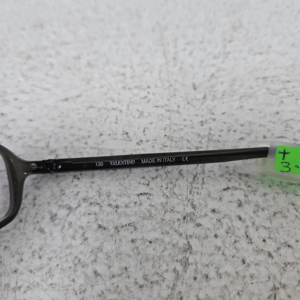 VALENTINO EYEGLASSES – BLACK METAL FRAME, MADE IN ITALY