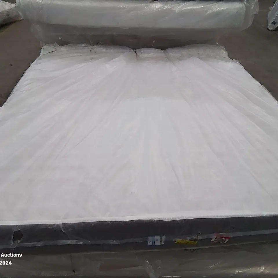 QUALITY BAGGED MEMORY FOAM SPRUNG OPEN COIL SUPER KING SIZE 6FT MATTRESS