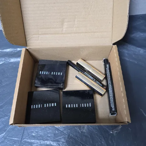 BOBBI BROWN 7 X ASSORTED COSMETIC ITEMS TO INCLUDE LIP STICK, SHADOW STICK ETC