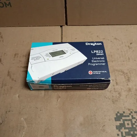DRAYTON LP822 25464 UNIVERSAL ELECTRONIC PROGRAMMER HOME HEATING