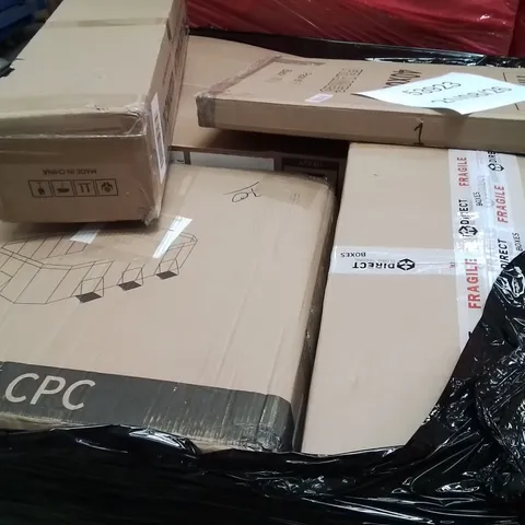 PALLET OF ASSORTED HOUSEHOLD GOODS AND PRODUCTS TO INCLUDE;PHOTO FRAMES,CUT WALL MOULDING KIT,SWIMMING POOL