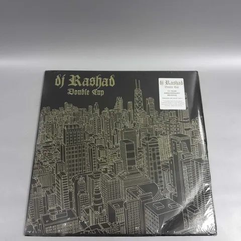 SEALED DJ RASHAD DOUBLE CUP 10 YEAR ANNIVERSARY REISSUE GOLD VINYL