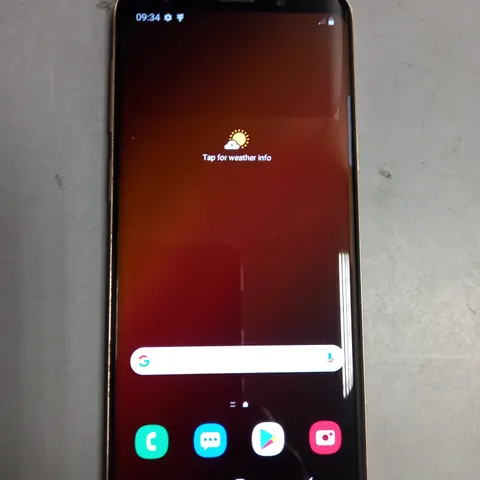 UNBOXED SAMSUNG GALAXY S9 GOLD 64GB