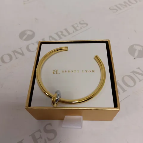 ABBOTT LYONS GOLD/SILVER KNOT BANGLE