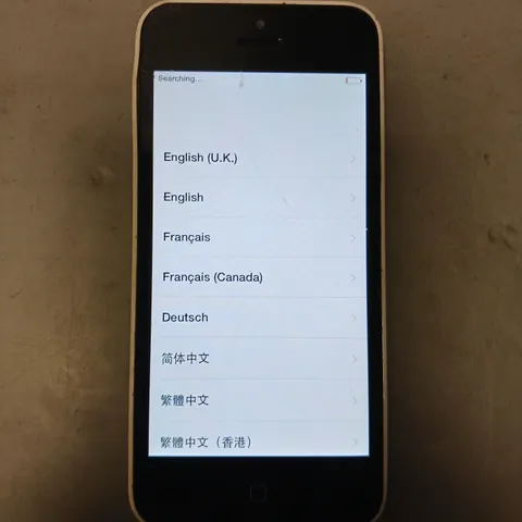 APPLE IPHONE 5C SMARTPHONE