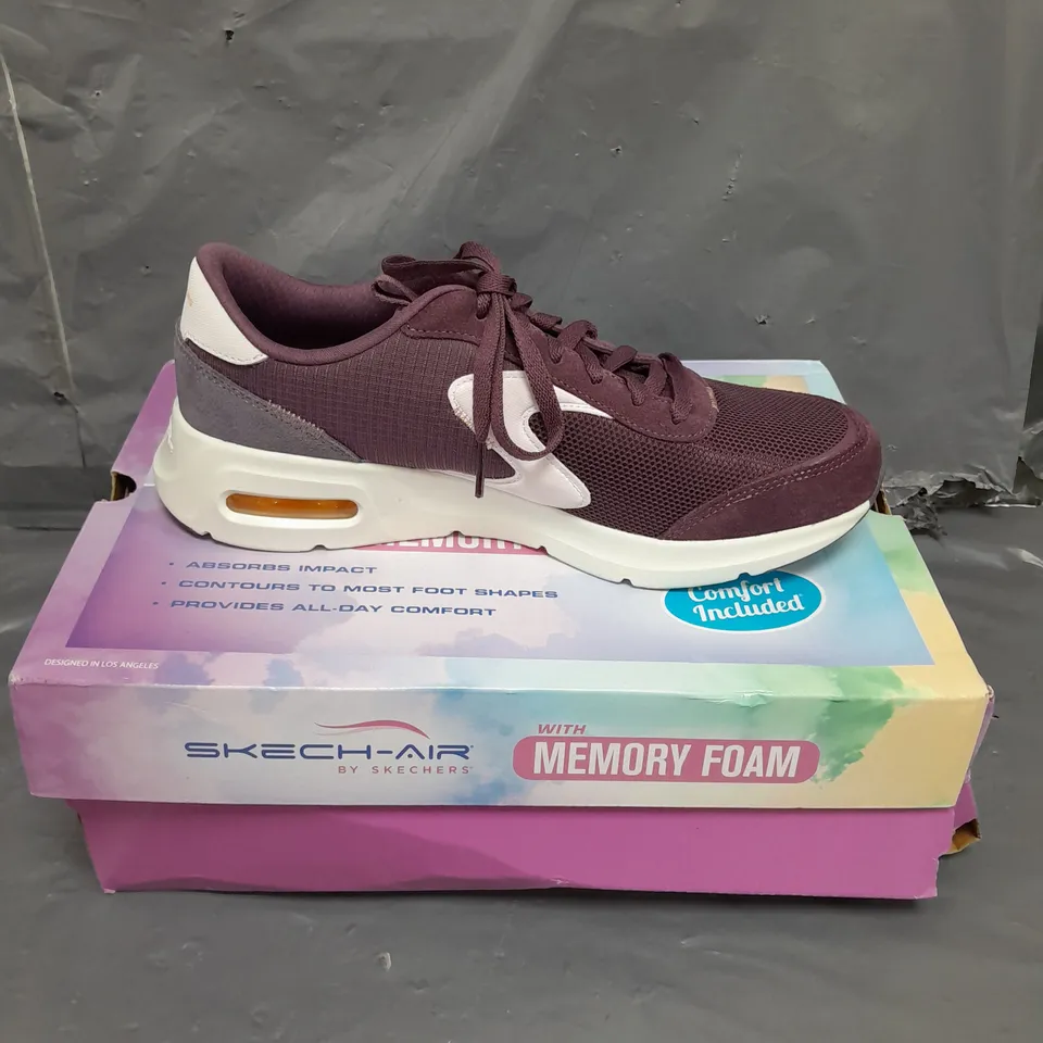 SKECH-AIR BY SKECHERS TRAINERS PURPLE SIZE 6