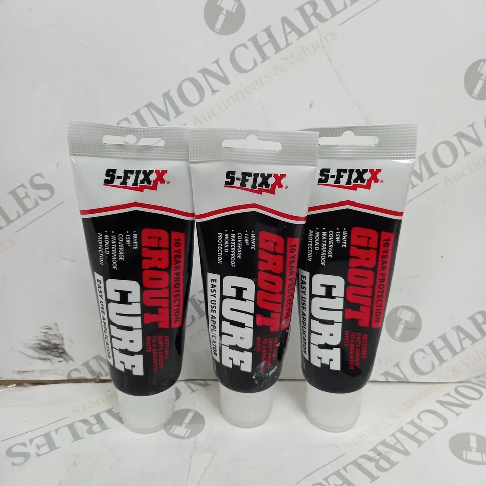 BOX OF 3 SFIXX APPROX 120ML ADVANCED GROUT WHITENER & PROTECTION 