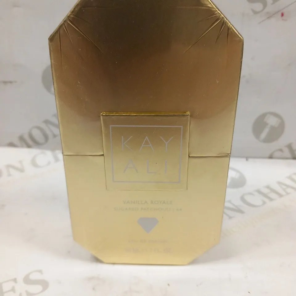 BOXED AND SEALED KAY ALI VANILLA ROYALE SUGARED PATCHOULI 64 EAU DE PARFUM 50ML
