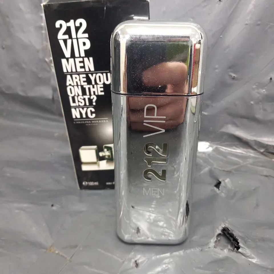 BOXED 212 VIP MEN NYC CAROLINA HERRERA 100ML 
