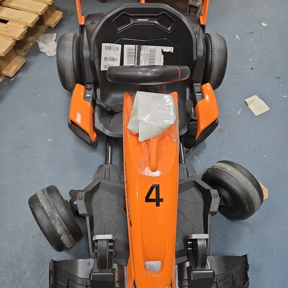 BOXED MCLAREN 24V ELECTRIC GO-KART - COLLECTION ONLY