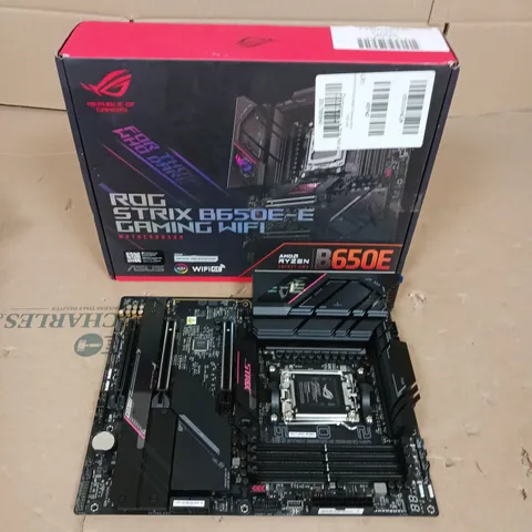 ASUS AM5 ROG STRIX B650E-E GAMING WIFI MOTHERBOARD