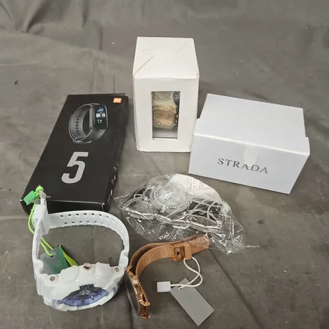 APPROXIMATELY 15 ASSORTED WATCHES IN VARIOUS BRANDS & STYLES 